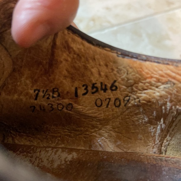 Frye leather Oxford loafers shoes Size 37 - Picture 13 of 15